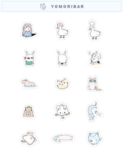 Ironmouse + Bubi Sticker Sheet