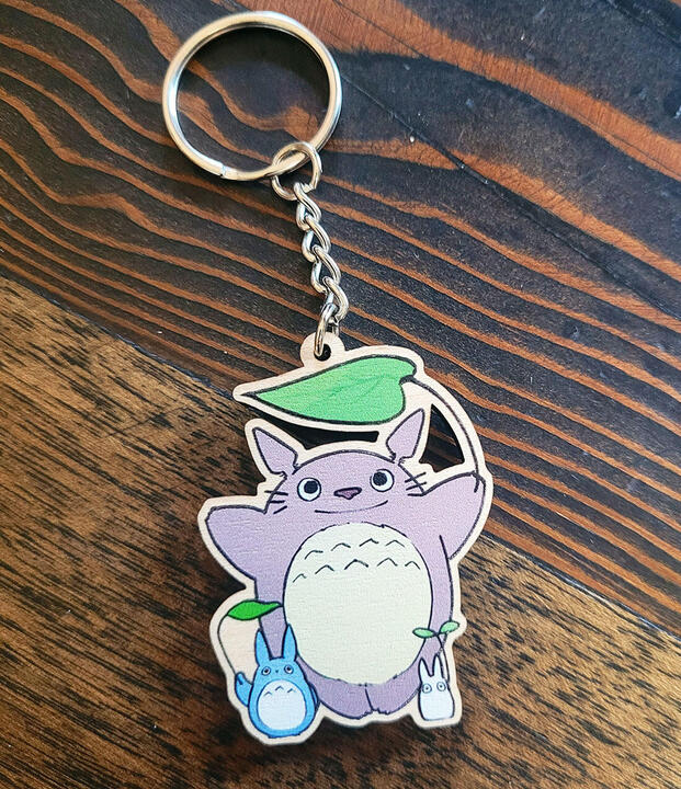 Totoro Trio (Wood) $8